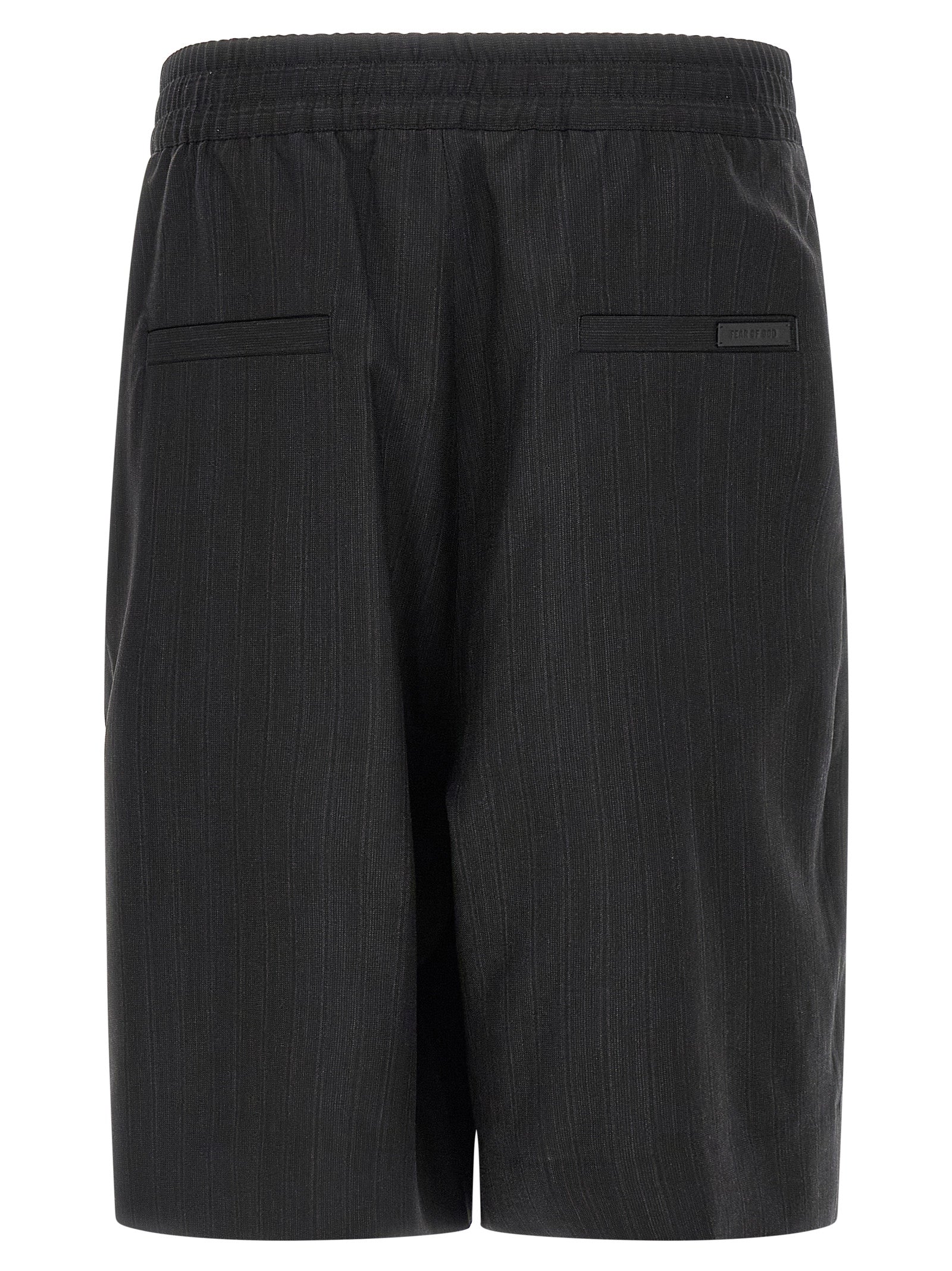 Fear Of God Pinstripe Bermuda Shorts — Men's Luxury Shorts