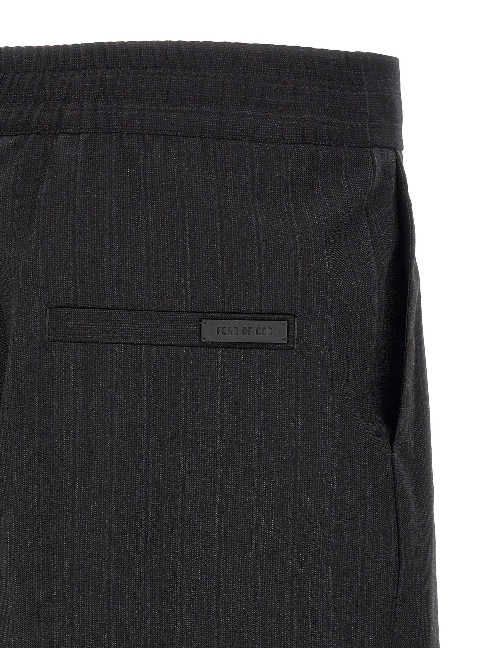 Fear Of God Pinstripe Bermuda Shorts — Men's Luxury Shorts
