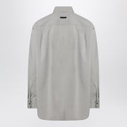 Camisa de algodón jaspeado gris paloma Fear of God