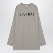 Fear of God Eternal T-shirt in dove grey cotton