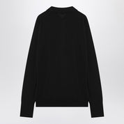 JOHN SMEDLEY Finchley polo in black cotton