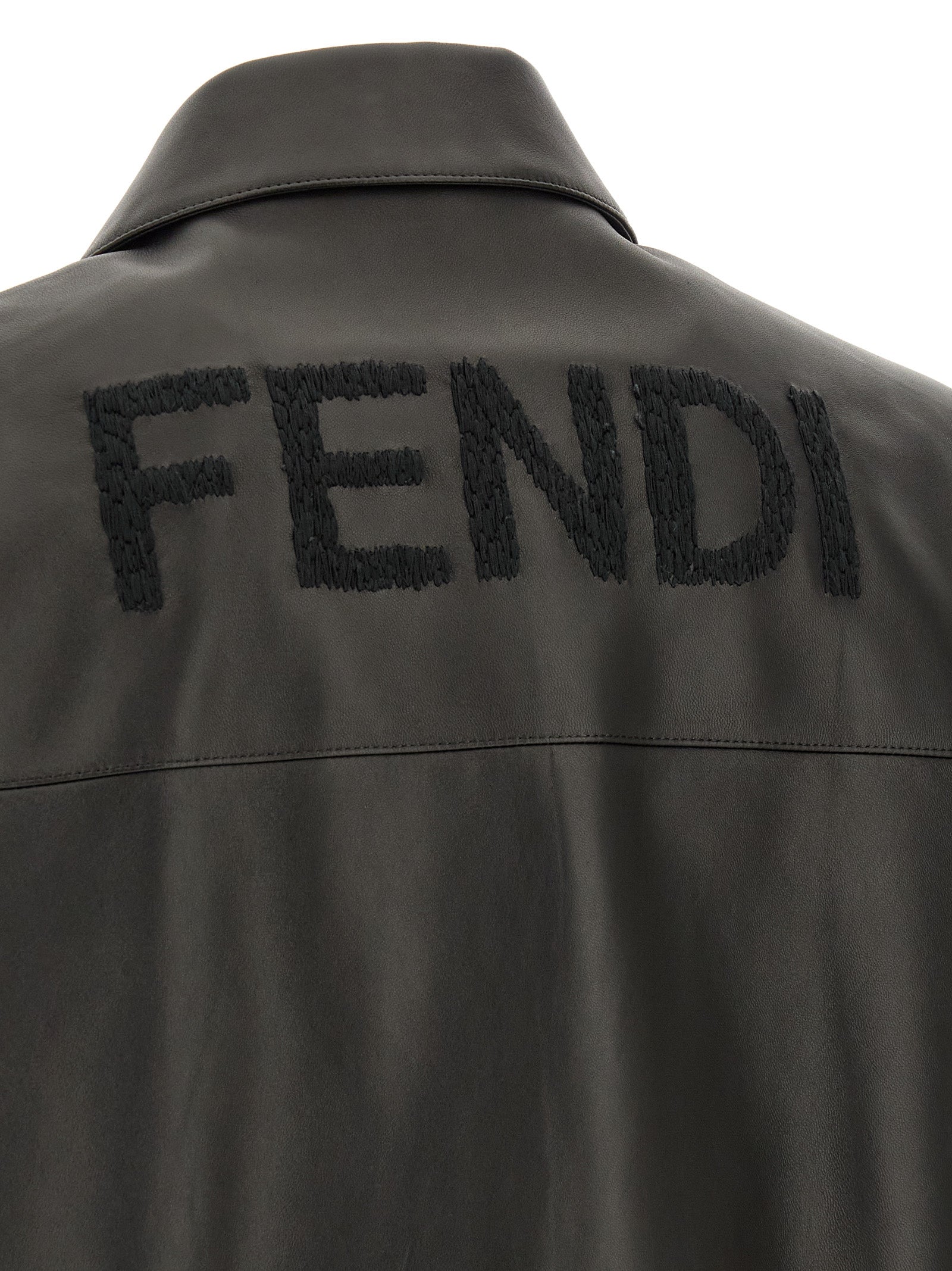 Fendi Leather Blouson