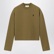 Ami Paris Bronze Ami De Coeur sweatshirt