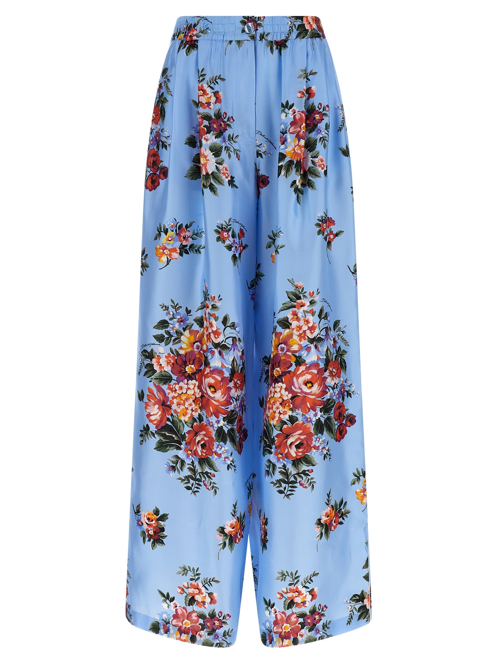 Dolce & Gabbana Dolce Pants - Silk Trousers