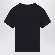 T-shirt court Ami Paris Ami de Coeur en coton bio bleu nuit