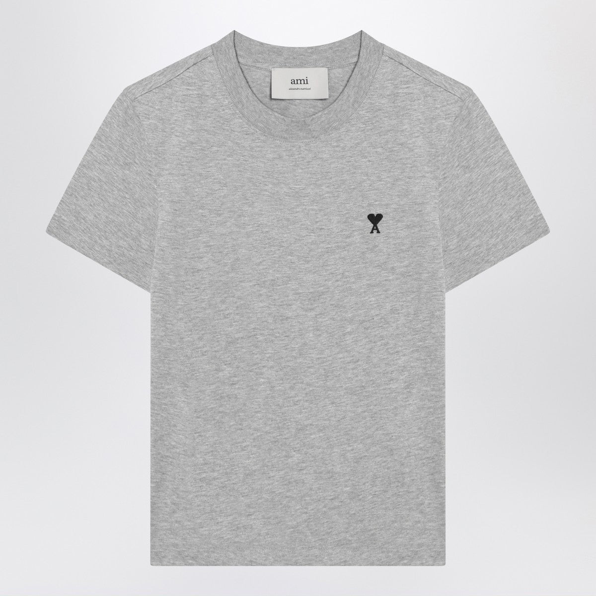Ami Paris Ami De Coeur grey t-shirt