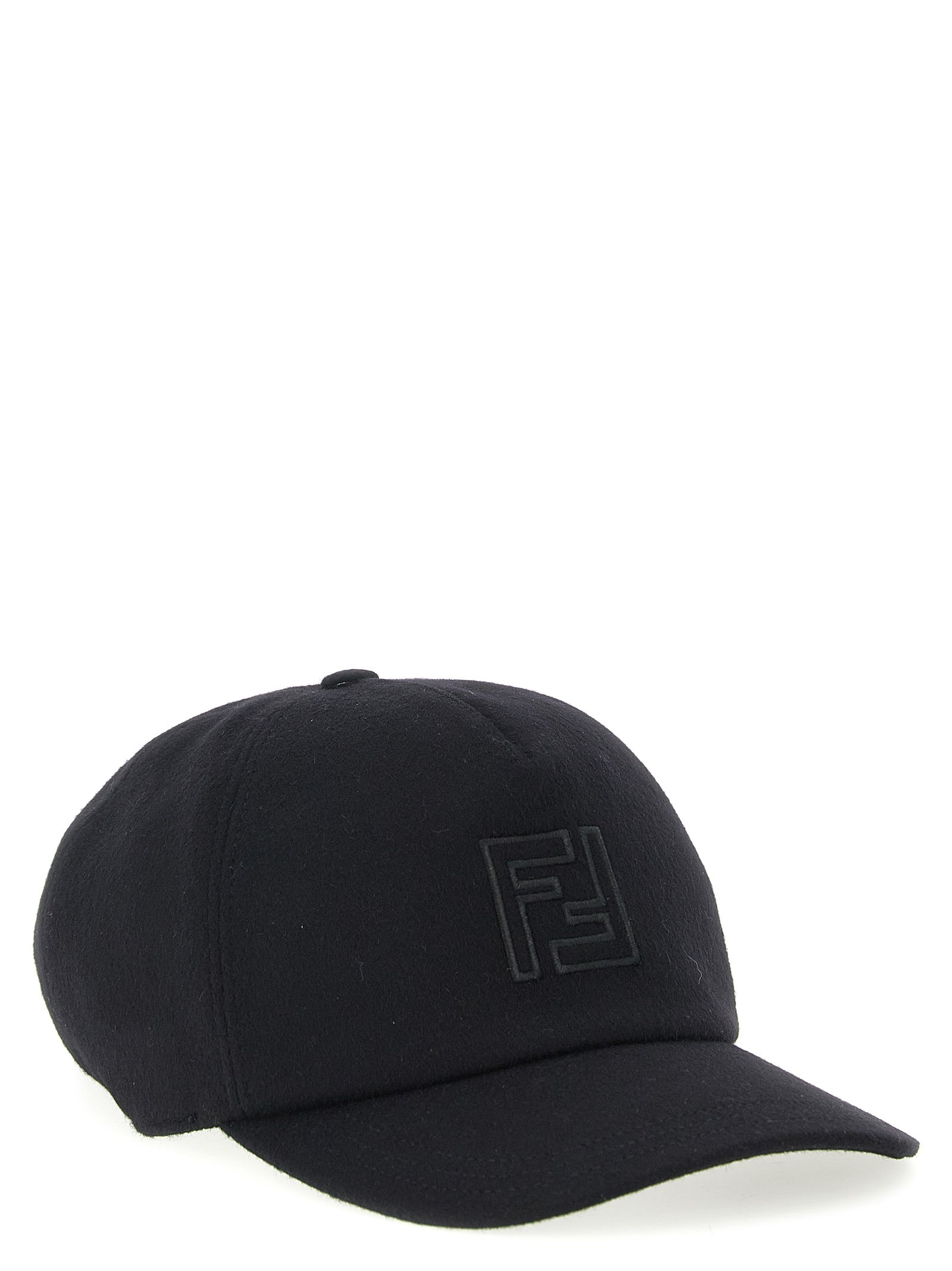 Fendi Wool & Cashmere Hat — Men's Black Felt