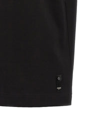Fendi Ff T-shirt — Men's Black Topwear (Crew Neck)