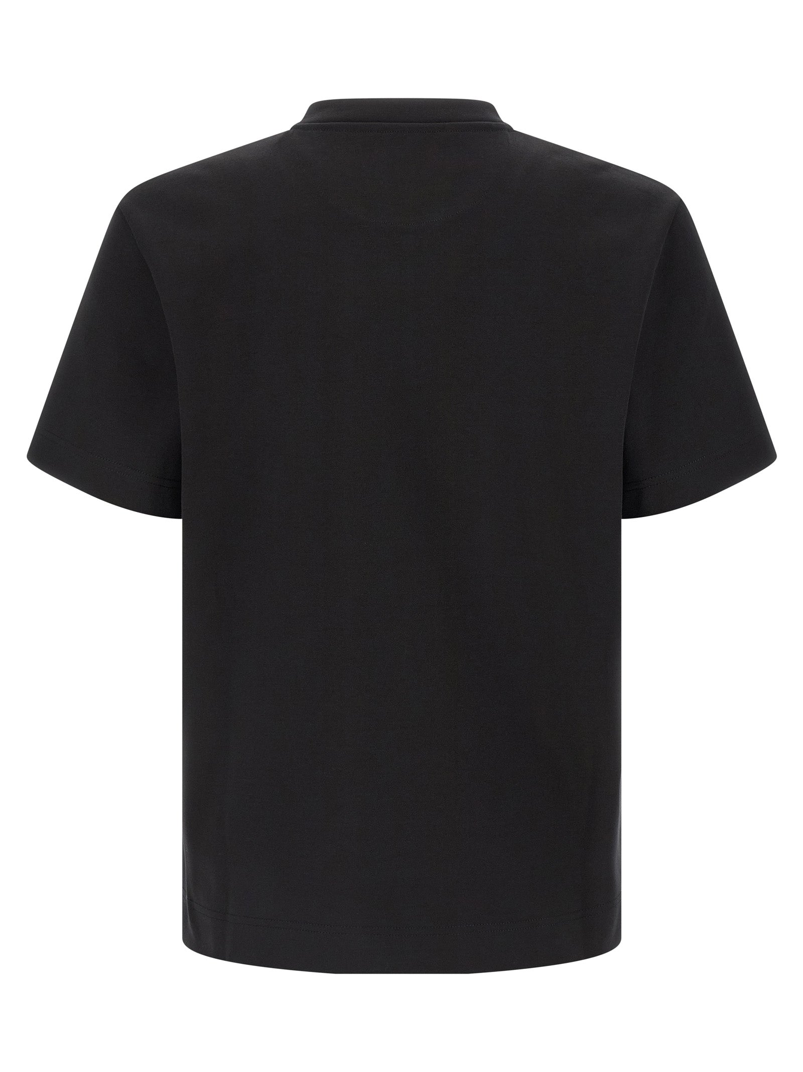 Fendi Embroidery T-shirt — Men’s Black Topwear