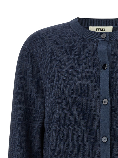 Fendi Ff Wool Cardigan — Knitwear for Women