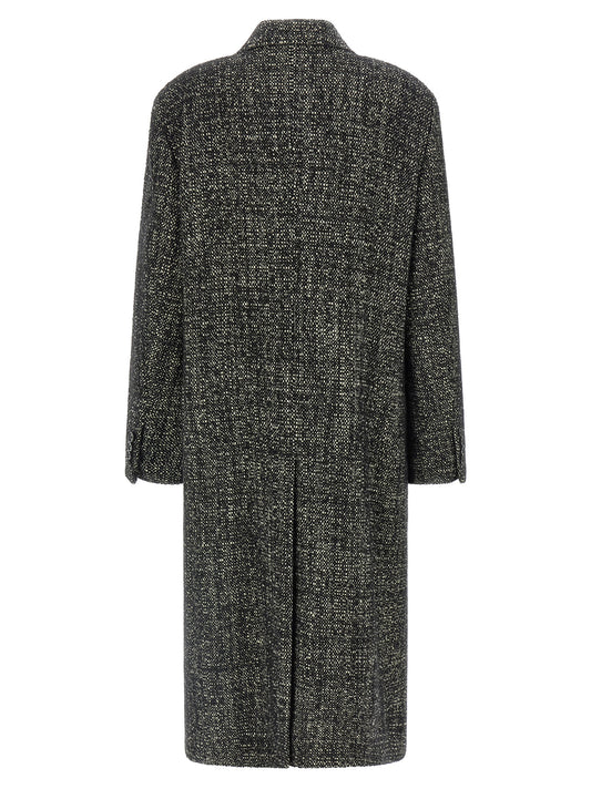 Dolce & Gabbana Bouclé Wool Coat for Men — Coats