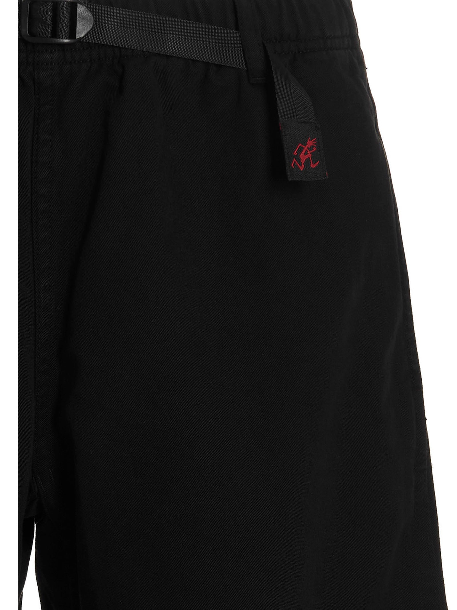 Gramicci G-Short Bermuda Shorts — Black Cotton Twill