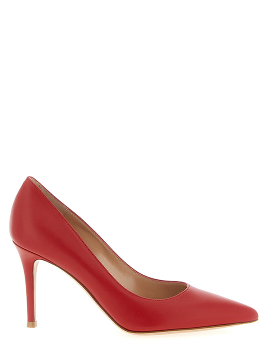 Gianvito Rossi Pumps in Red — Stiletto 8.5cm