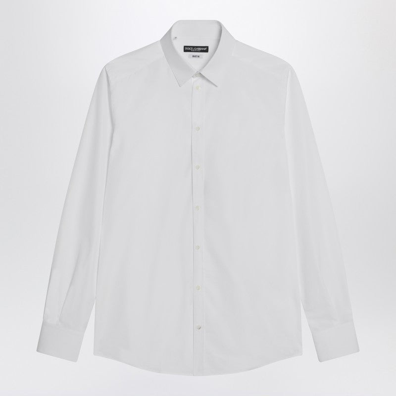 Camisa blanca de algodón Dolce &amp; Gabbana Dolce&amp;Gabbana