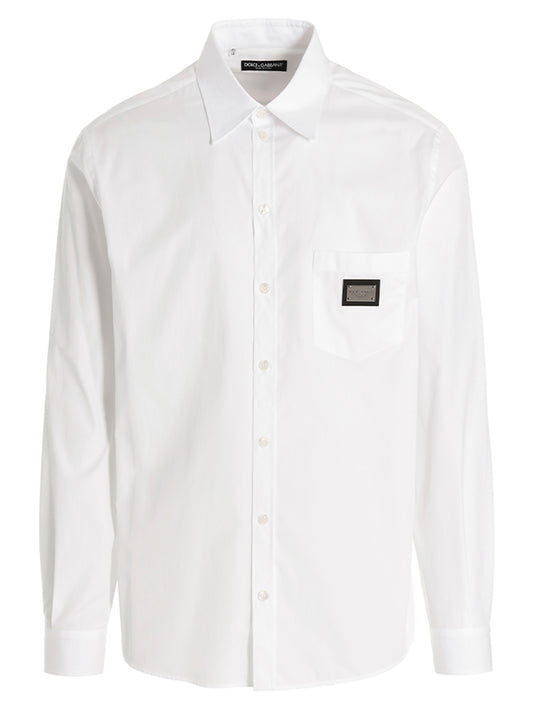 Dolce & Gabbana Martini Shirt — Men's Cotton Shirt