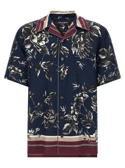 Dolce & Gabbana Hawaii Shirt — Men’s Silk Shirt