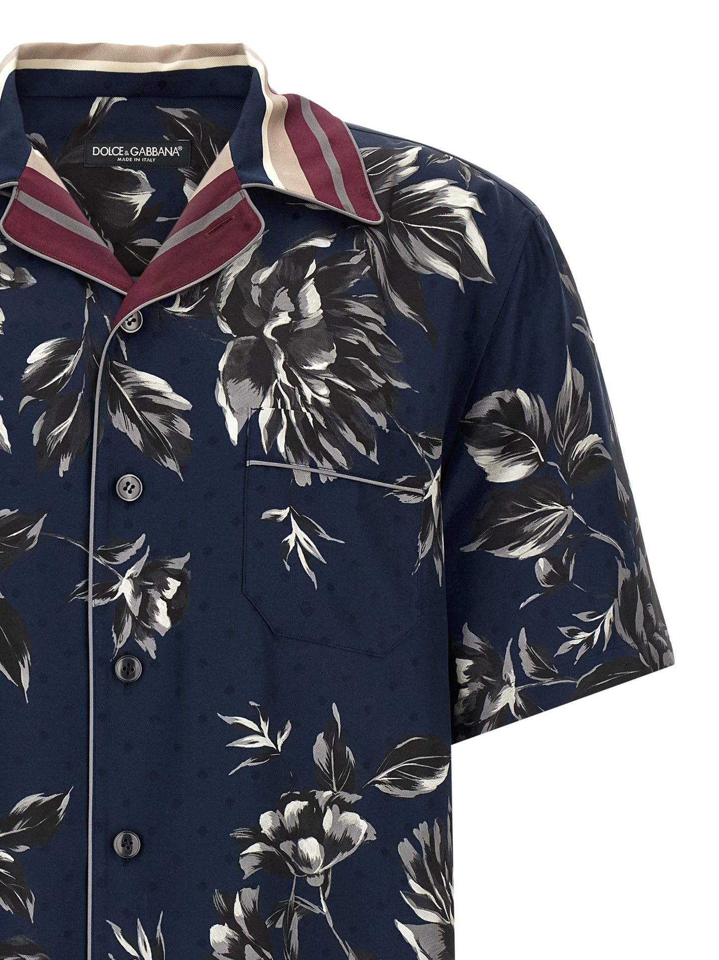 Dolce & Gabbana Hawaii Shirt — Men’s Silk Shirt