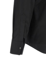 Dolce & Gabbana Martini Shirt for Men — Black Cotton Poplin