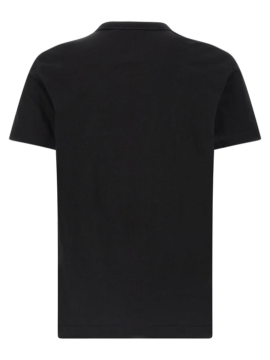 Dolce & Gabbana Logo Plate T-shirt for Men - Black