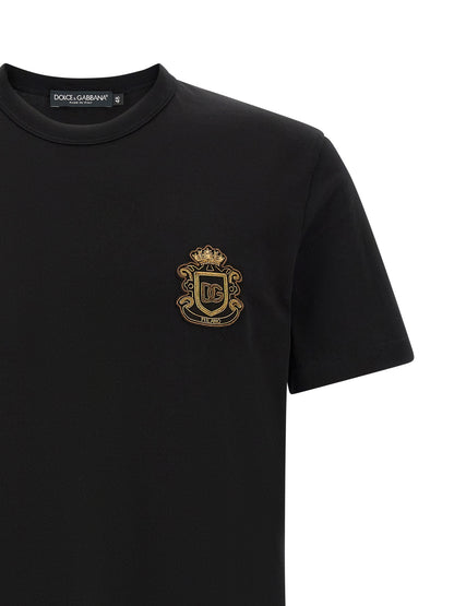 Dolce & Gabbana Heraldic Patch T-shirt — Men’s Topwear