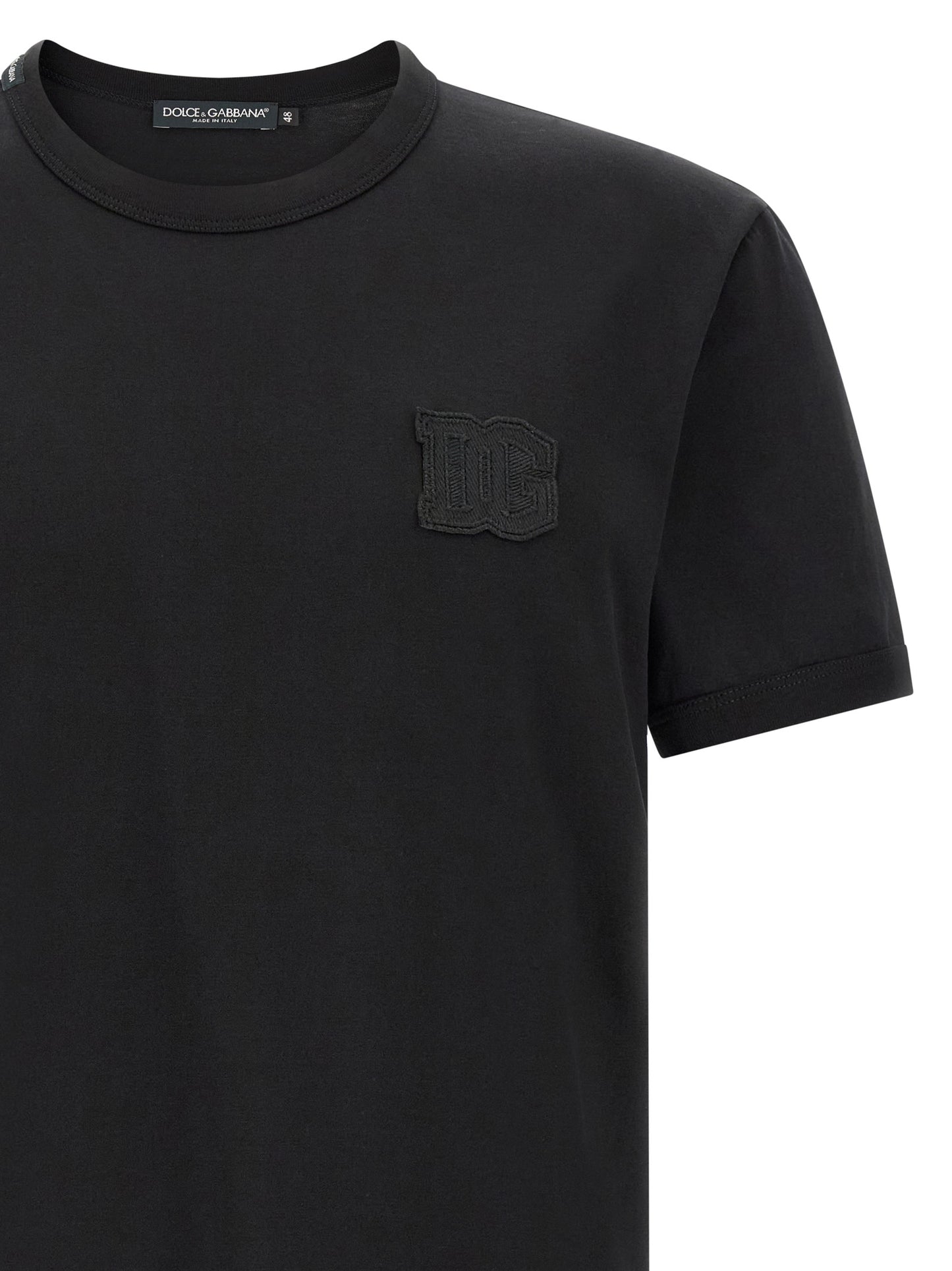 Dolce & Gabbana Dg Patch T-shirt — Men’s Topwear