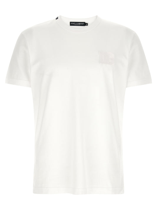 Dolce & Gabbana Dg Patch T-shirt — Men's Topwear