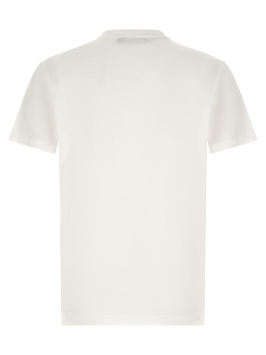 Dolce & Gabbana Embroidered T-Shirt for Men — White