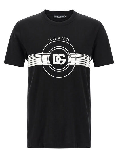 Dolce & Gabbana Dg Logo Print T-shirt
