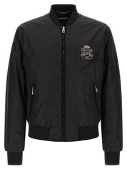 Dolce & Gabbana Bomber Jacket — DG Patch Slim Fit