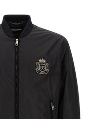 Dolce & Gabbana Bomber Jacket — DG Patch Slim Fit