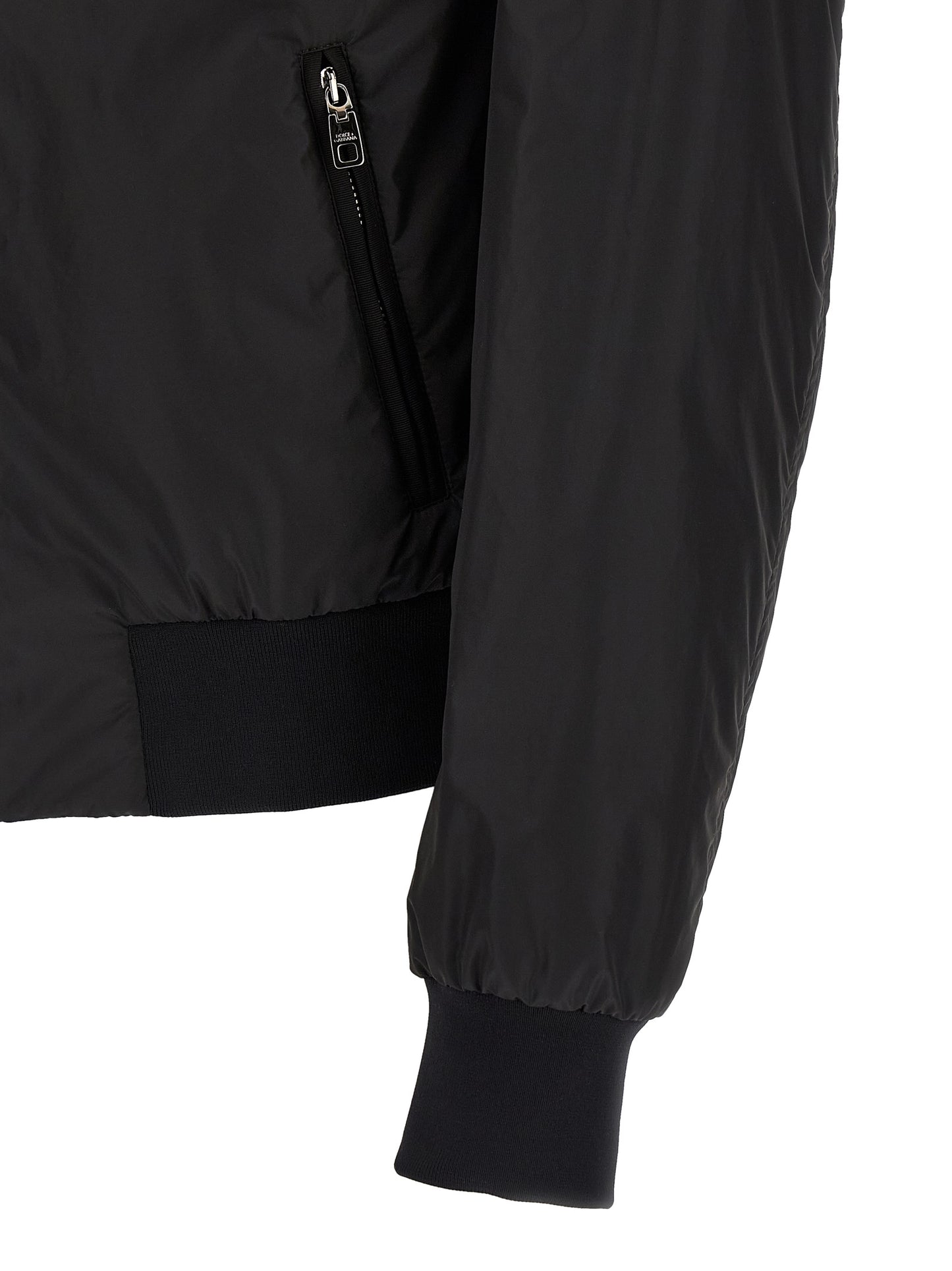 Dolce & Gabbana Bomber Jacket — DG Patch Slim Fit