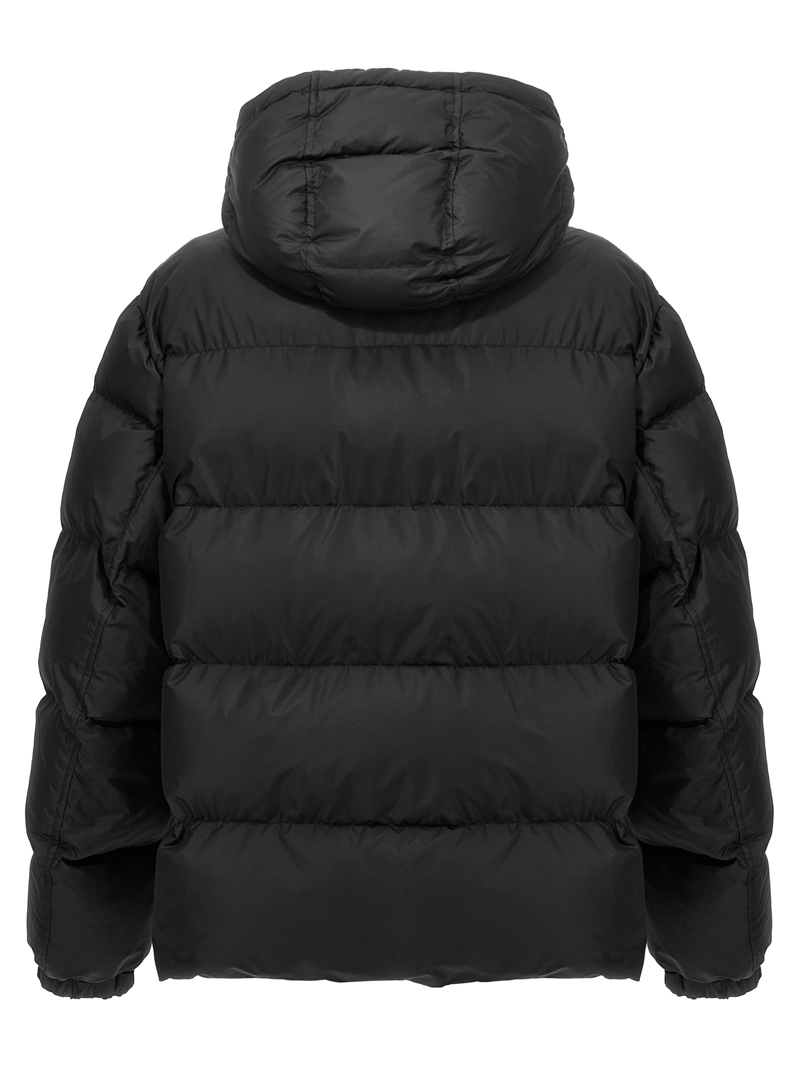 Dolce & Gabbana Down Jacket — Logo Plate Puffer