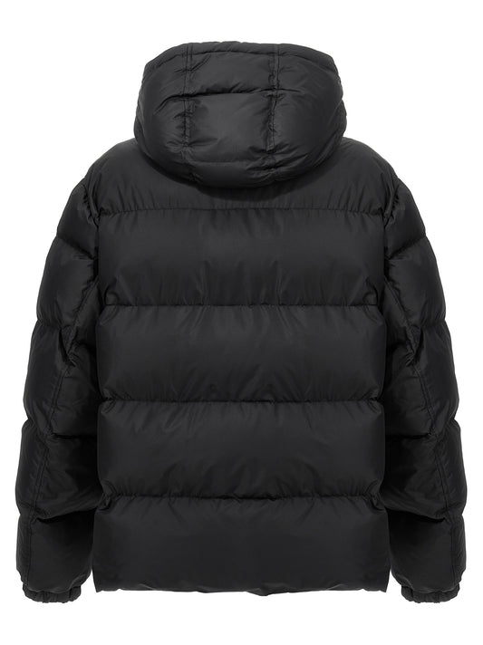Dolce & Gabbana Down Jacket — Logo Plate Puffer