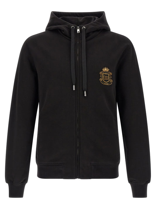 Dolce & Gabbana Coat Of Arms Hoodie — Men’s Topwear