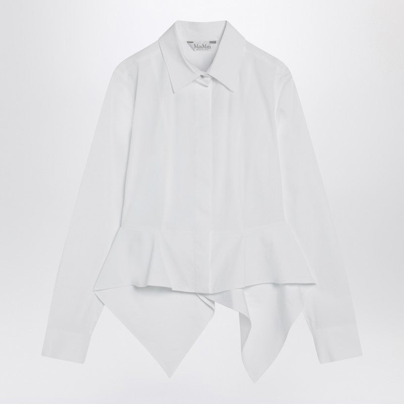 Chemise blanche Max Mara en popeline de coton