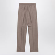 Dove Grey Cashmere Trousers — Max Mara