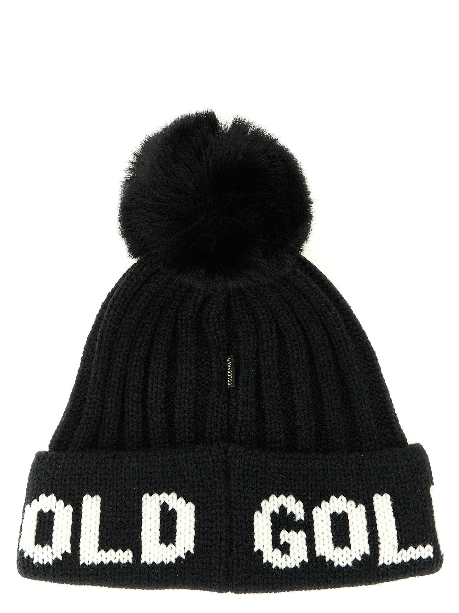 Goldbergh Hodd Cap — Ribbed Beanie with Pompom