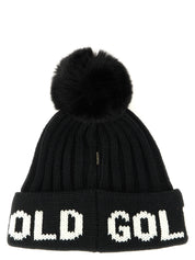 Goldbergh Hodd Cap — Ribbed Beanie with Pompom