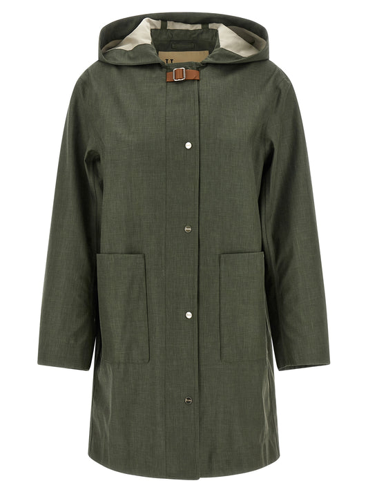Herno Linen Raincoat