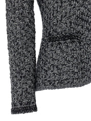 Fabiana Filippi Tweed Jacket — Women's Blue Jacket