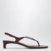 SENSO Genesis heeled sandals in mahogany