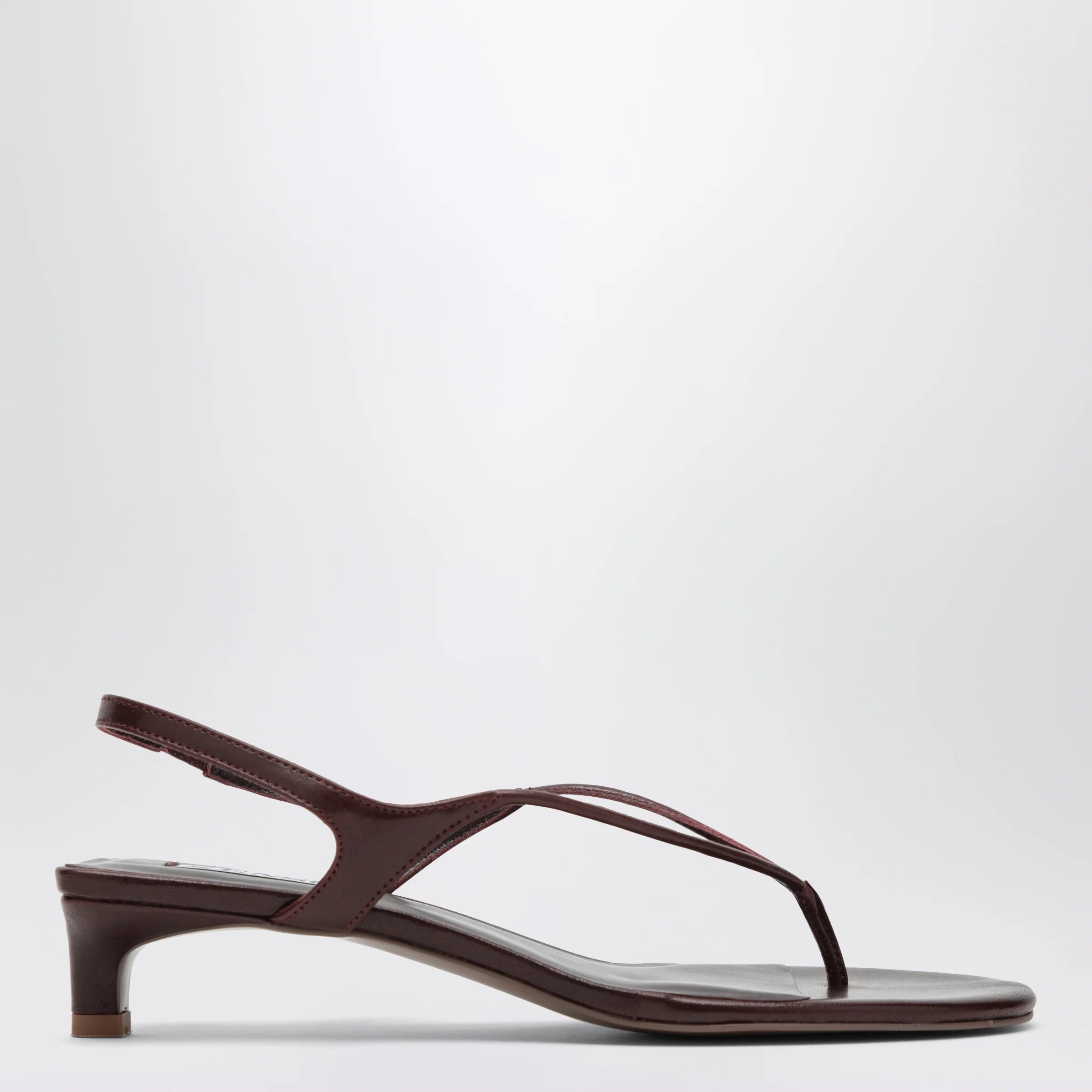 SENSO Genesis heeled sandals in mahogany
