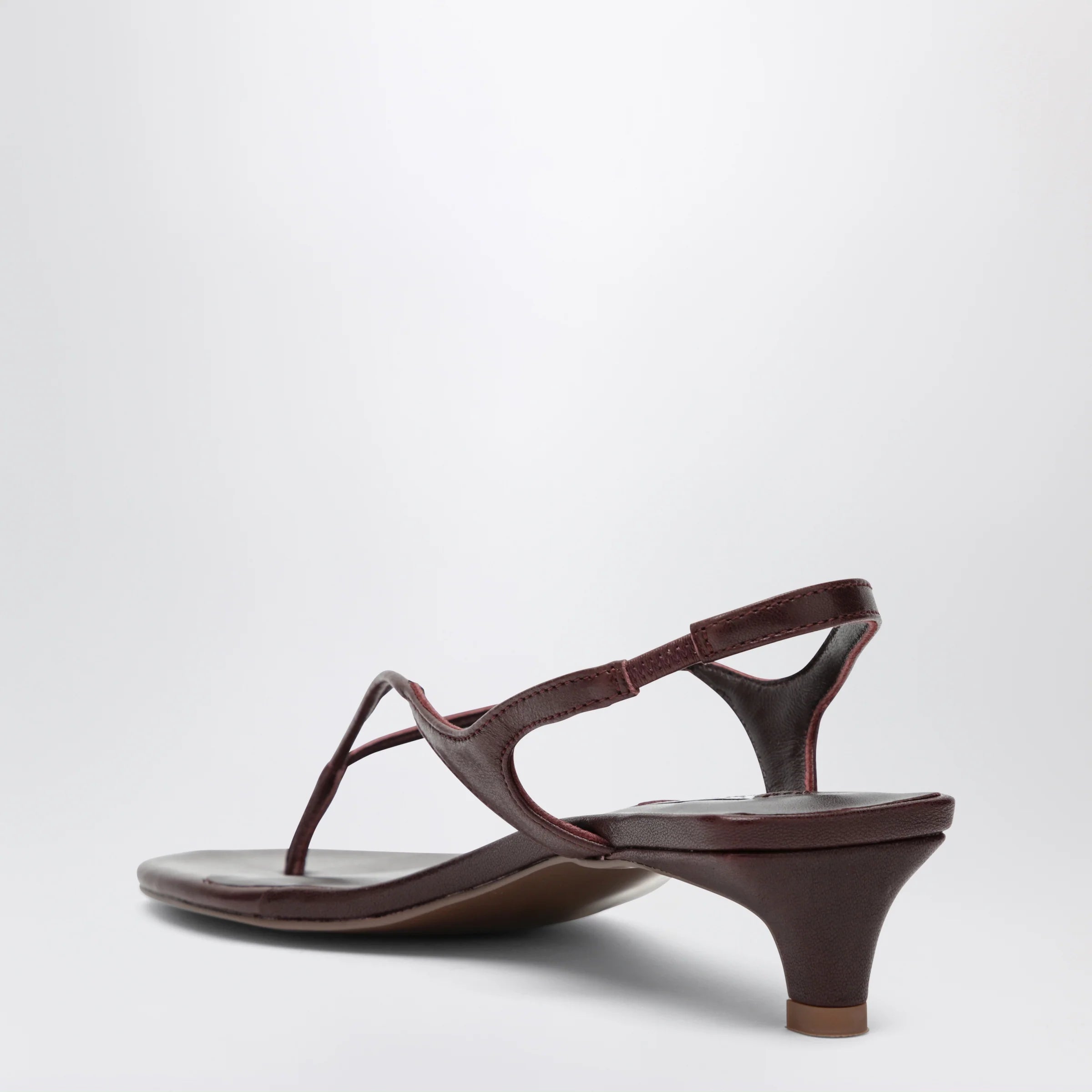 SENSO Genesis heeled sandals in mahogany