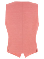 Alberto Biani Linen Viscose Vest