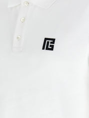 Balmain Embroidery Polo Shirt