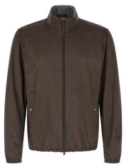 Herno Suede Effect Jacket
