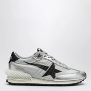 Golden Goose Sneakers Marathon in nylon ripstop silver