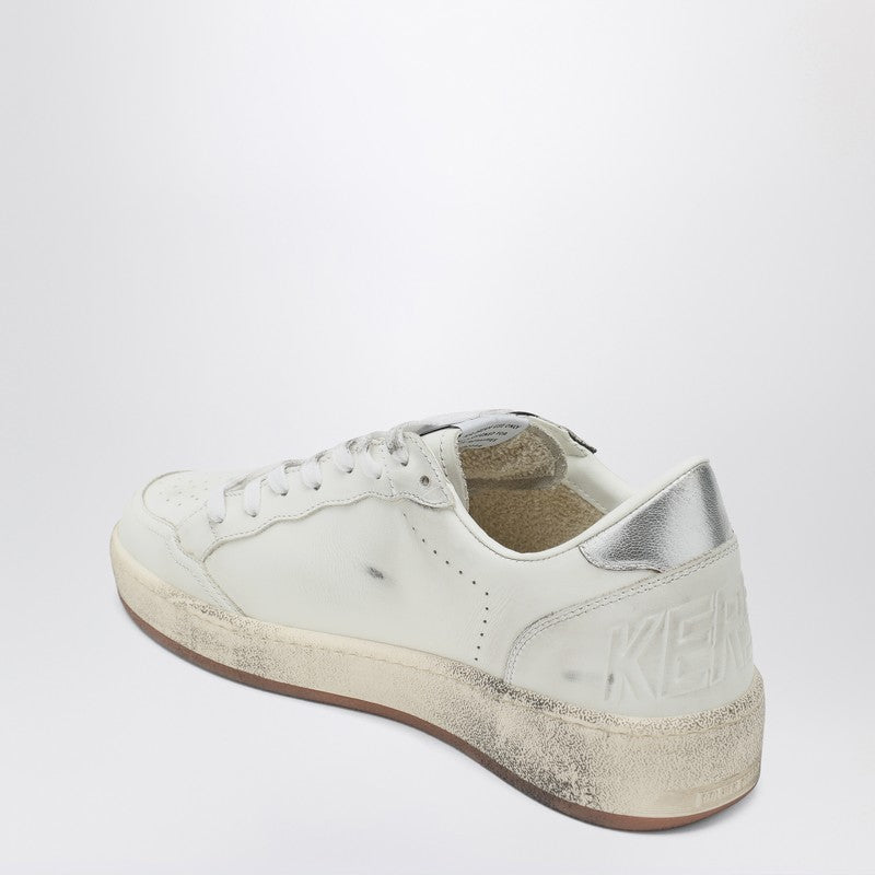 Golden Goose Sneaker Ballstar white/blue/silver leather