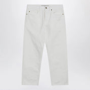 Golden Goose White cotton trousers
