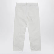 Golden Goose White cotton trousers
